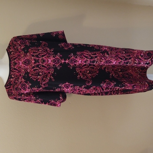 Chico's Women's Patterned Jersey Sheath Dress - Picture 1 of 6